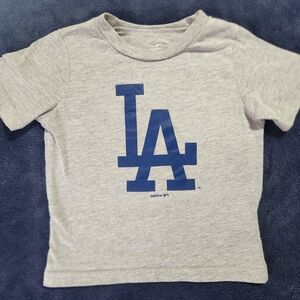 Kids Gray LA Logo T-Shirt